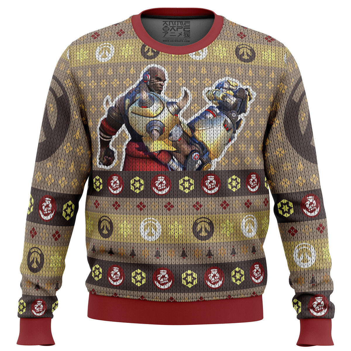 Overwatch Doomfist Ugly Christmas Sweater- Best Christmas Gifts 2023