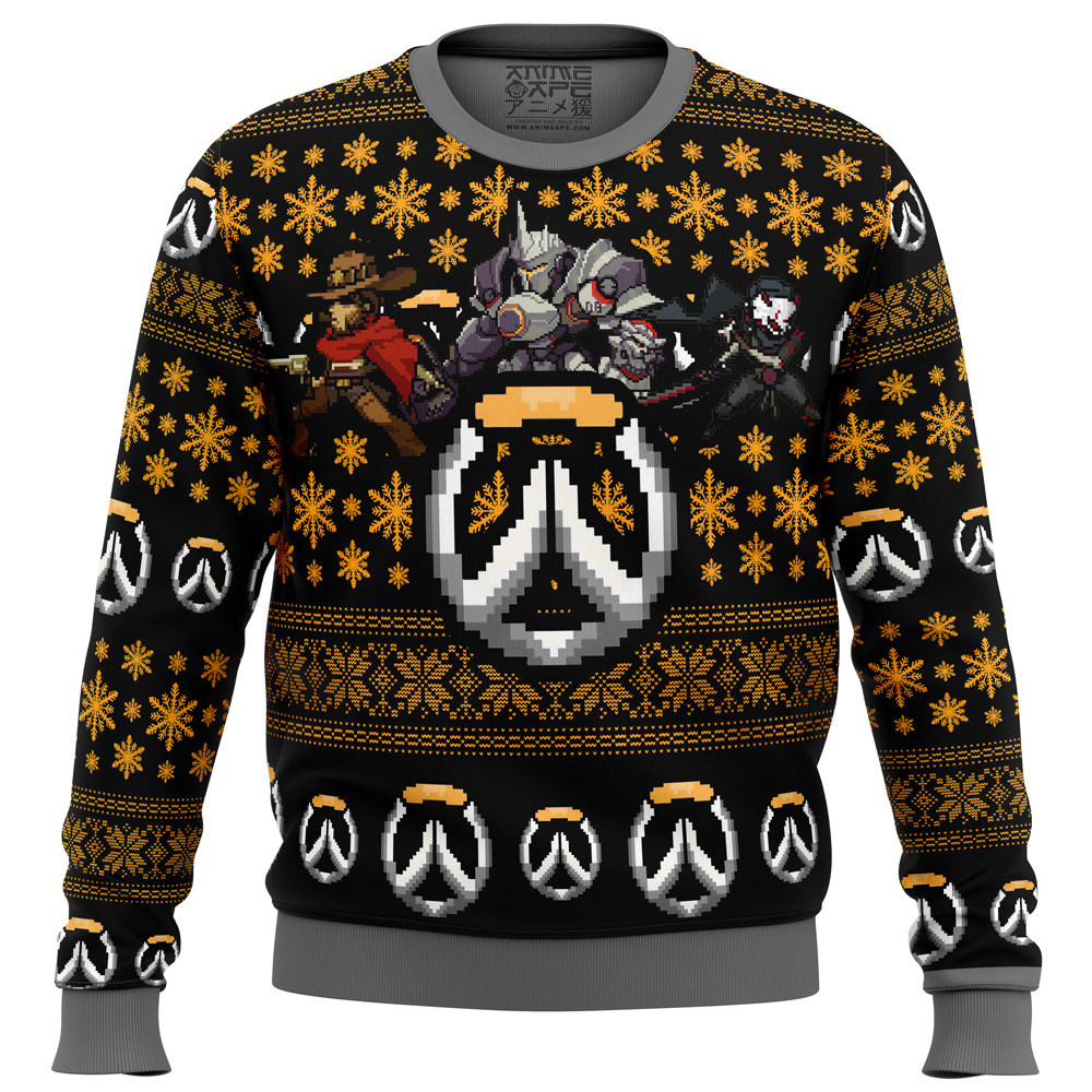 Overwatch Symbol Ugly Christmas Sweater- Best Christmas Gifts 2023