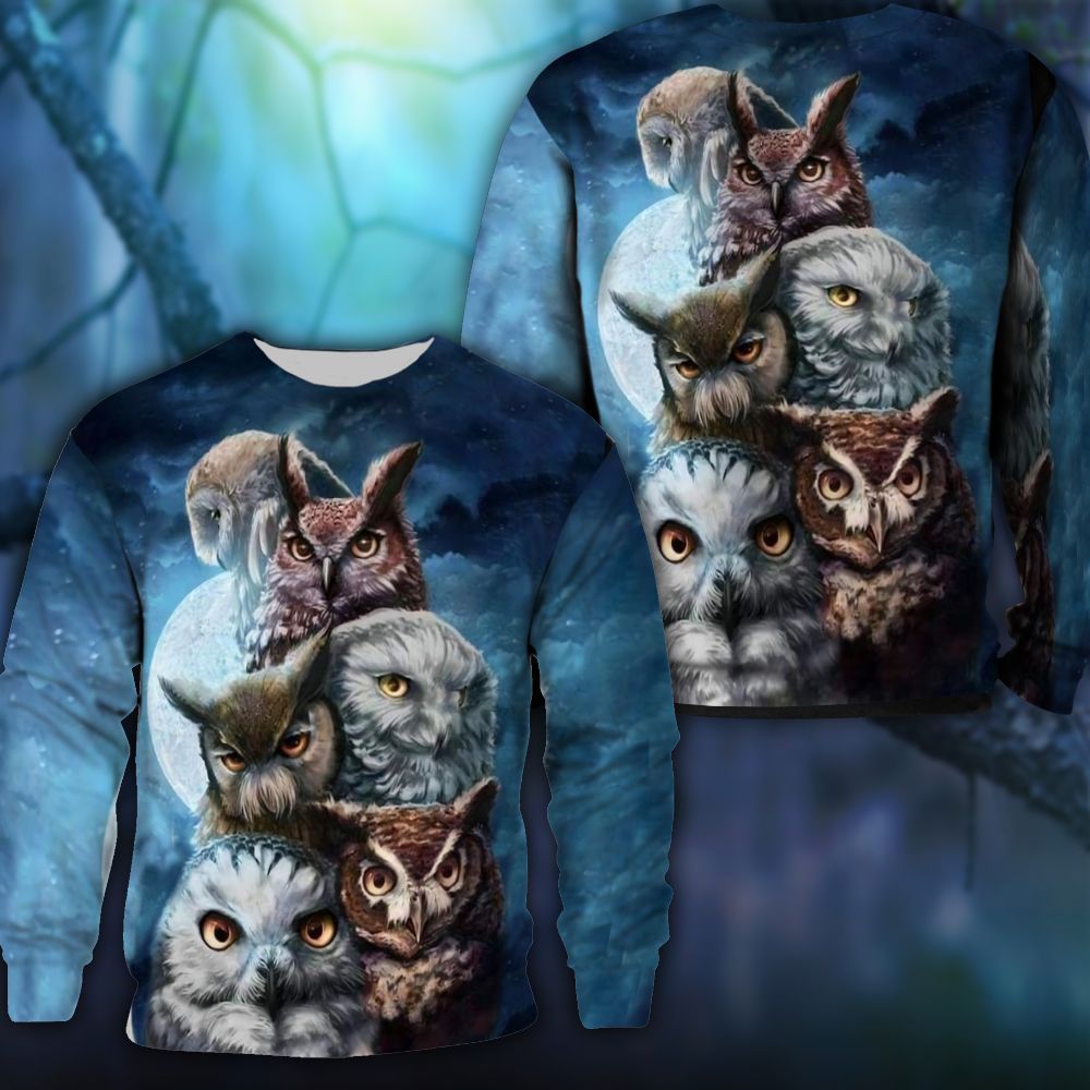 Owl Ntqdtm Sweatshirt – Best Christmas Gifts 2023