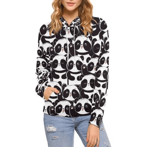 Panda Unisex 3D Hoodie