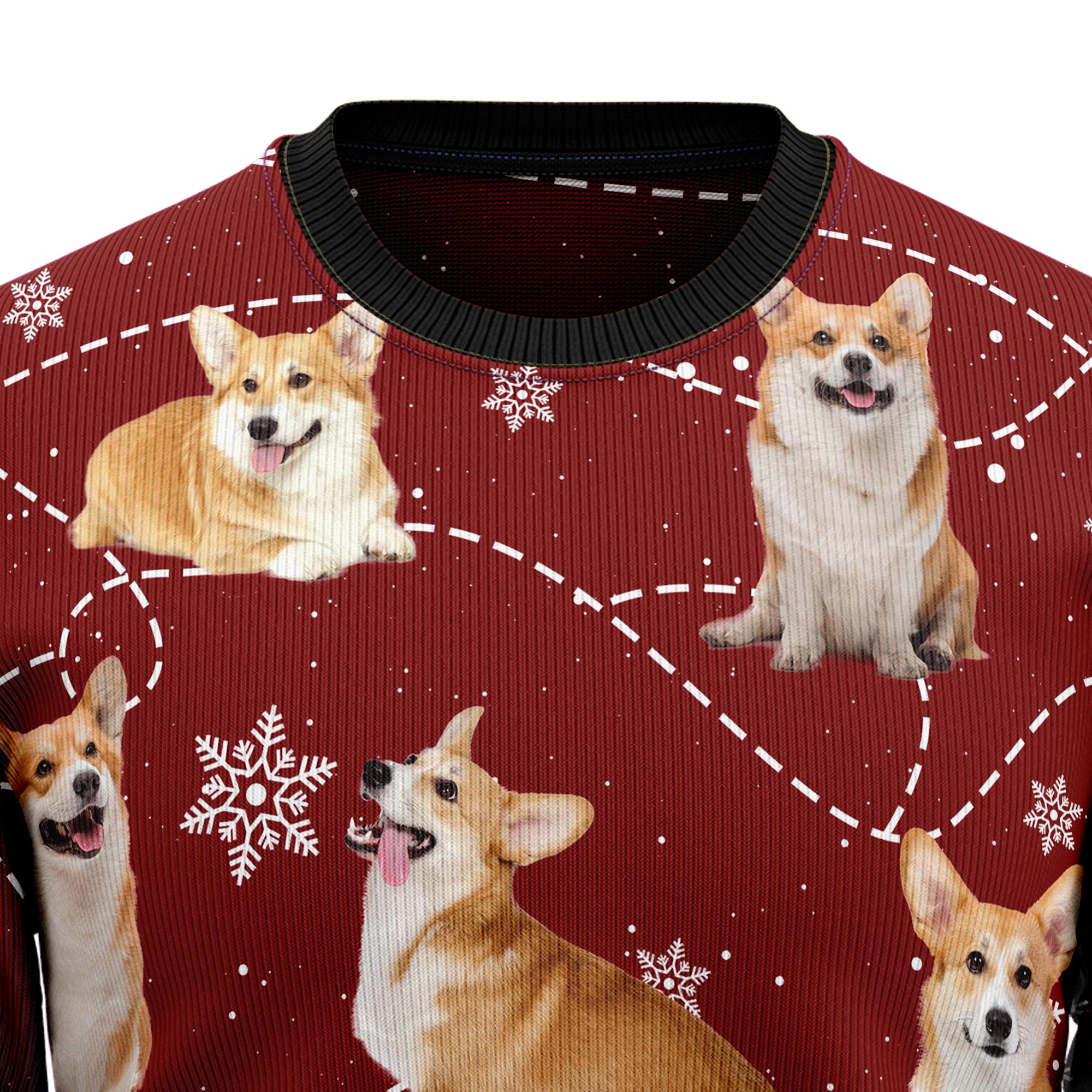 Pembroke Welsh Corgi Xmas HZ92507 Ugly Christmas Sweater- Best Christmas Gifts 2023