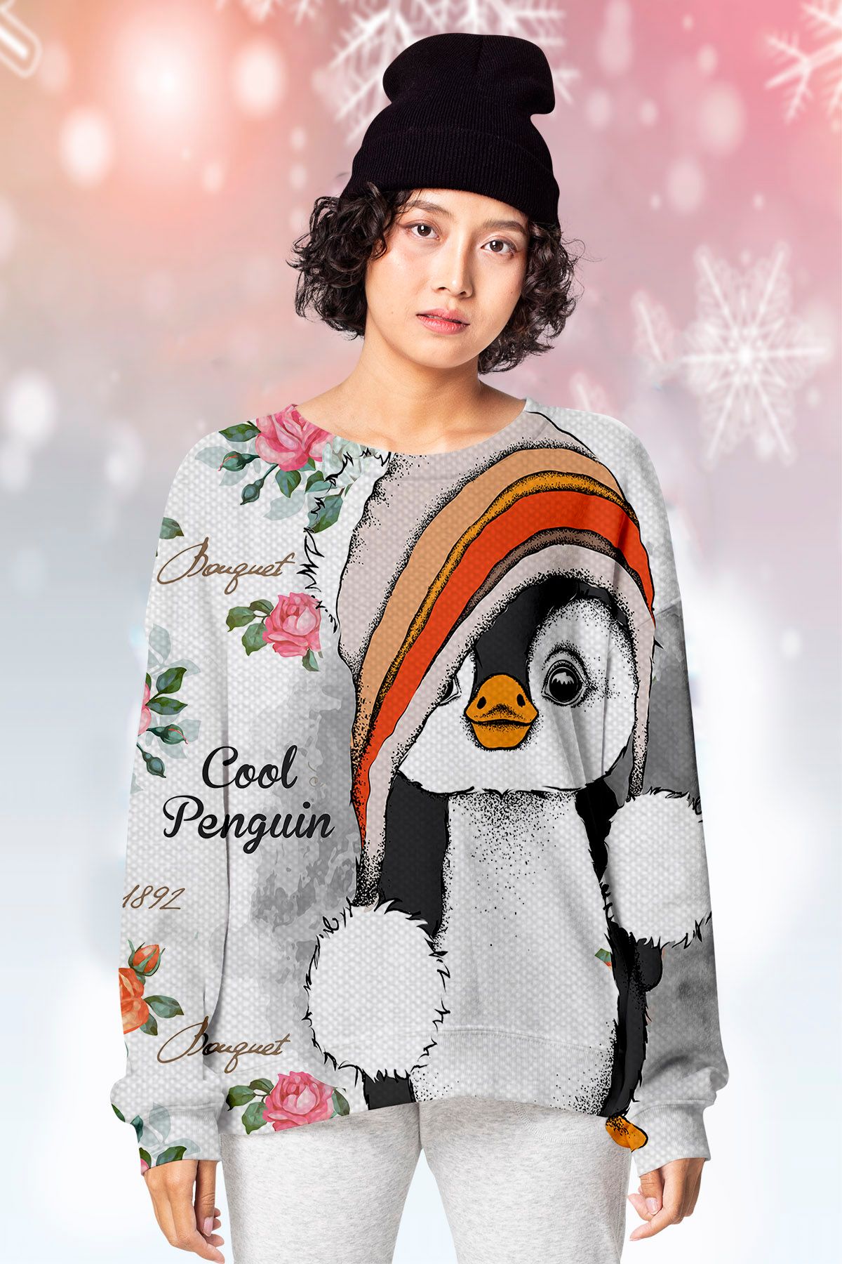 Penguin KVH Ugly Christmas Sweater- Best Christmas Gifts 2023