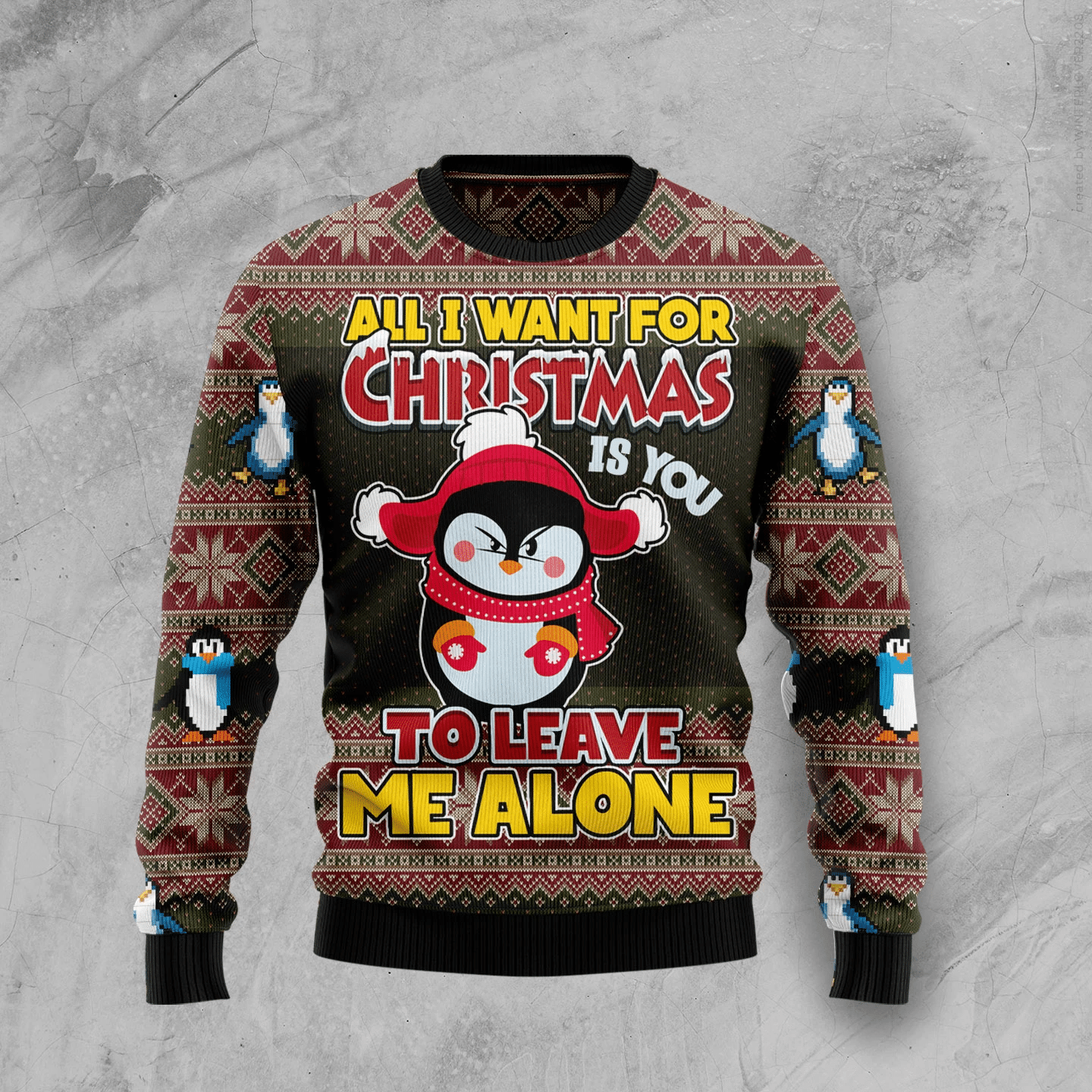 Penguin Ugly Christmas Sweater- Best Christmas Gifts 2023