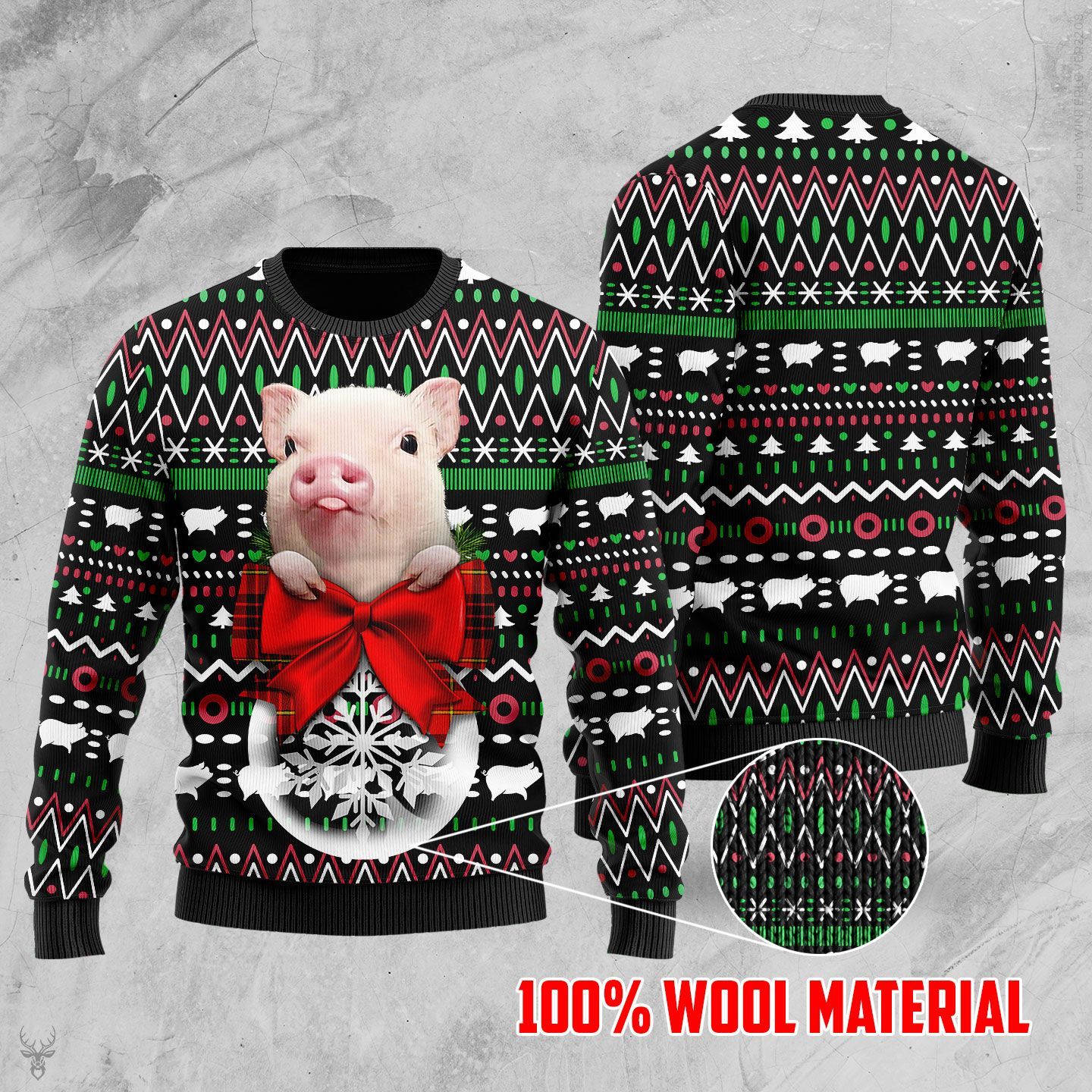 Pig Christmas  Ugly Christmas Sweater – Best Christmas Gifts 2023