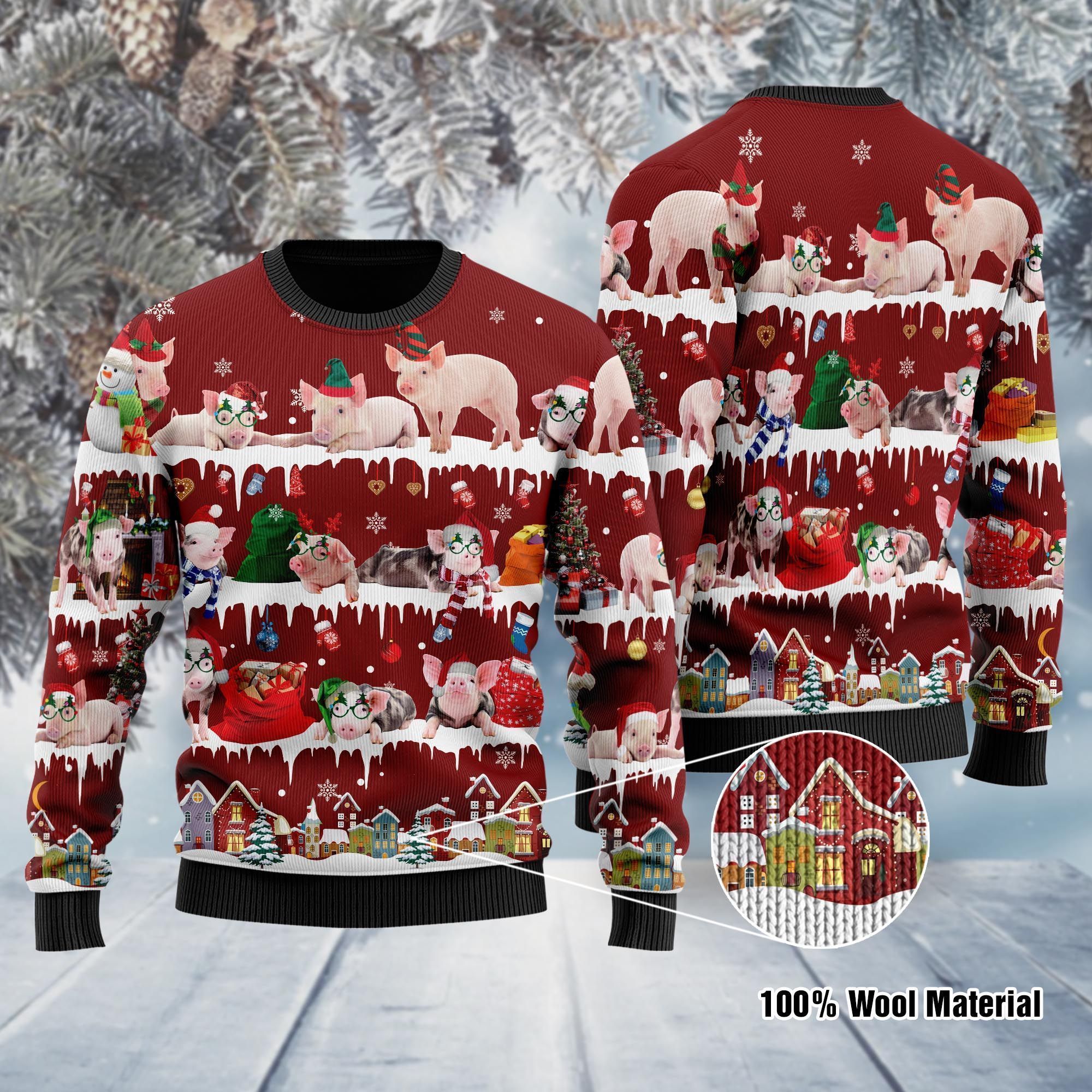 Pig  Ugly Christmas Sweater – Best Christmas Gifts 2023