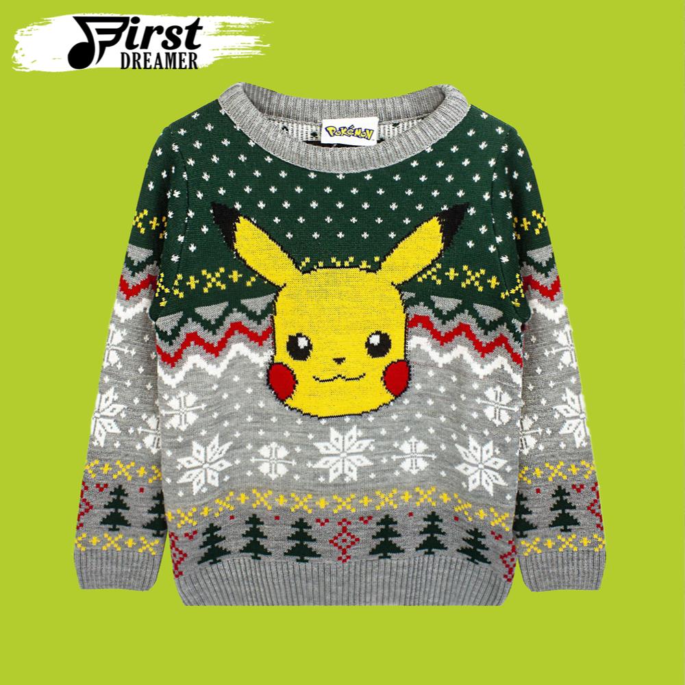 Pikachu Pokemon Merry Christmas Pokemon Ugly Christmas Sweater – The First Dreamer Store- Best Christmas Gifts 2023