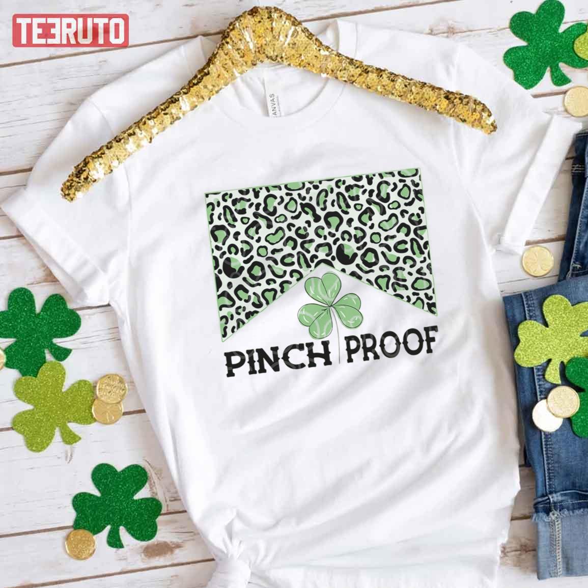 Pinch Proof Green Leopard Unisex T-Shirt