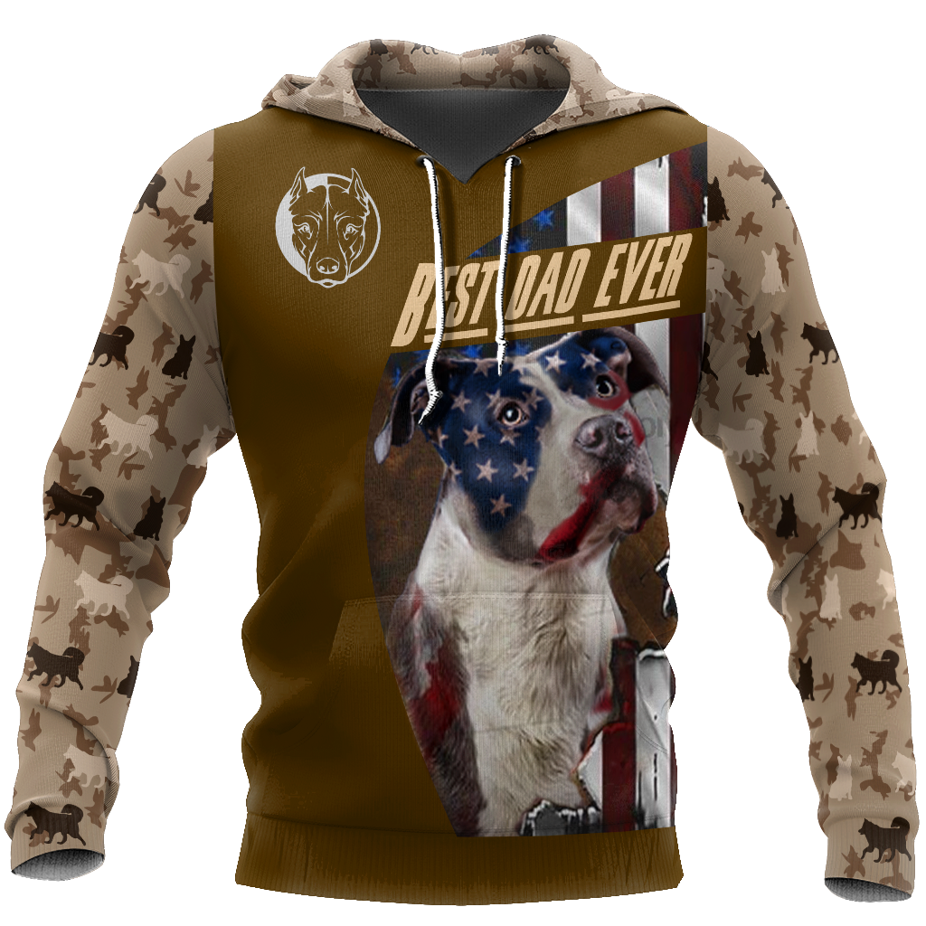 Pitbull 3D Hoodie