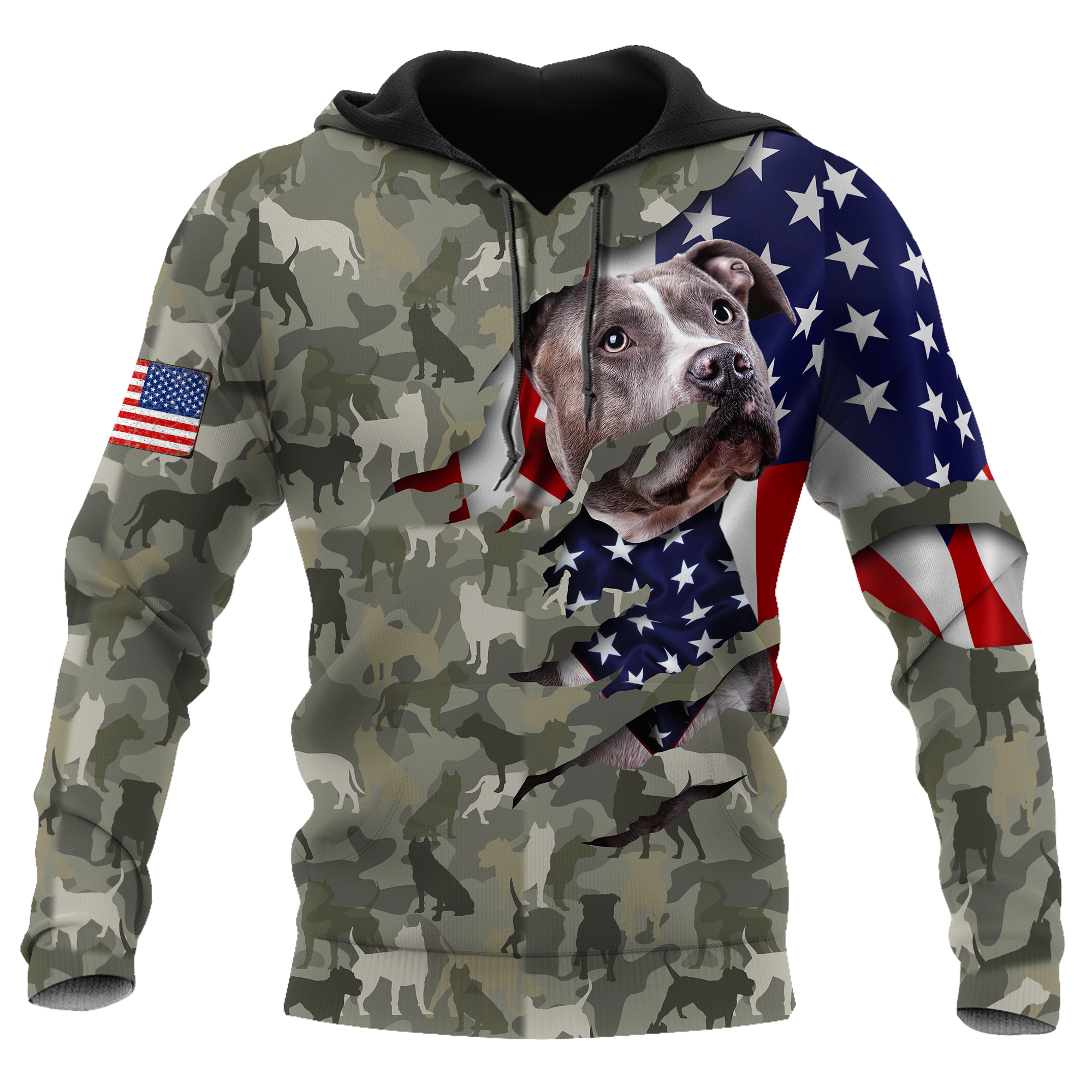 Pitbull Shirt For Men And Women Pi 3D Hoodie