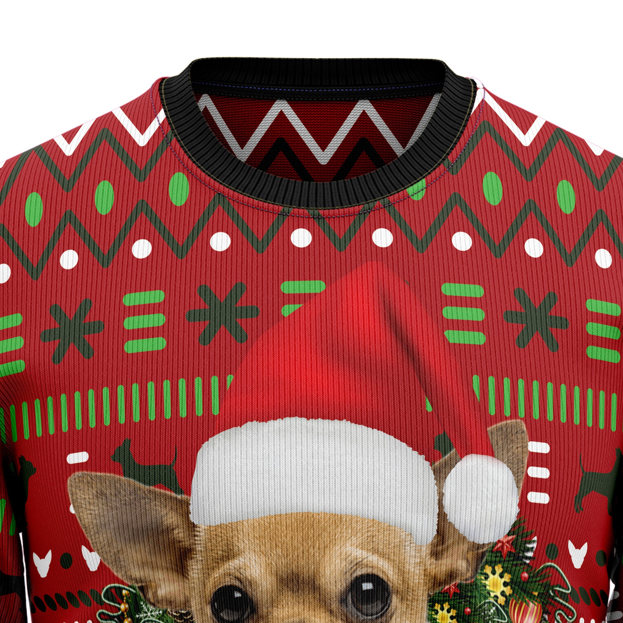 Playful Chihuahua Merry Christmas HZ92301 Ugly Christmas Sweater- Best Christmas Gifts 2023