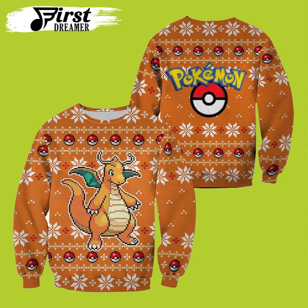 Pokemon Greninja Merry Christmas Pokemon Ugly Christmas Sweater – The First Dreamer Store- Best Christmas Gifts 2023