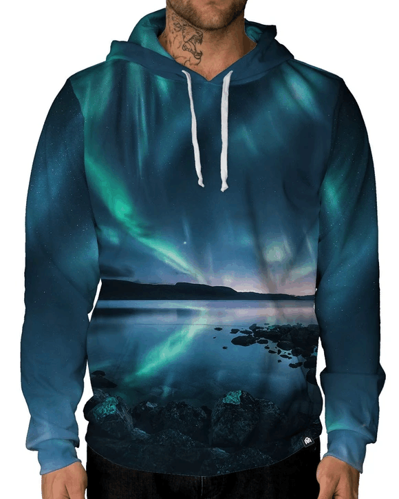 Polar Lights Unisex 3D Hoodie