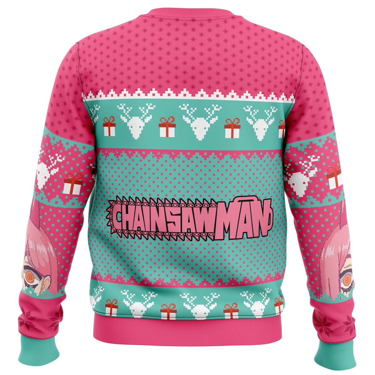 Power Chainsaw Man Ugly Christmas Sweater- Best Christmas Gifts 2023