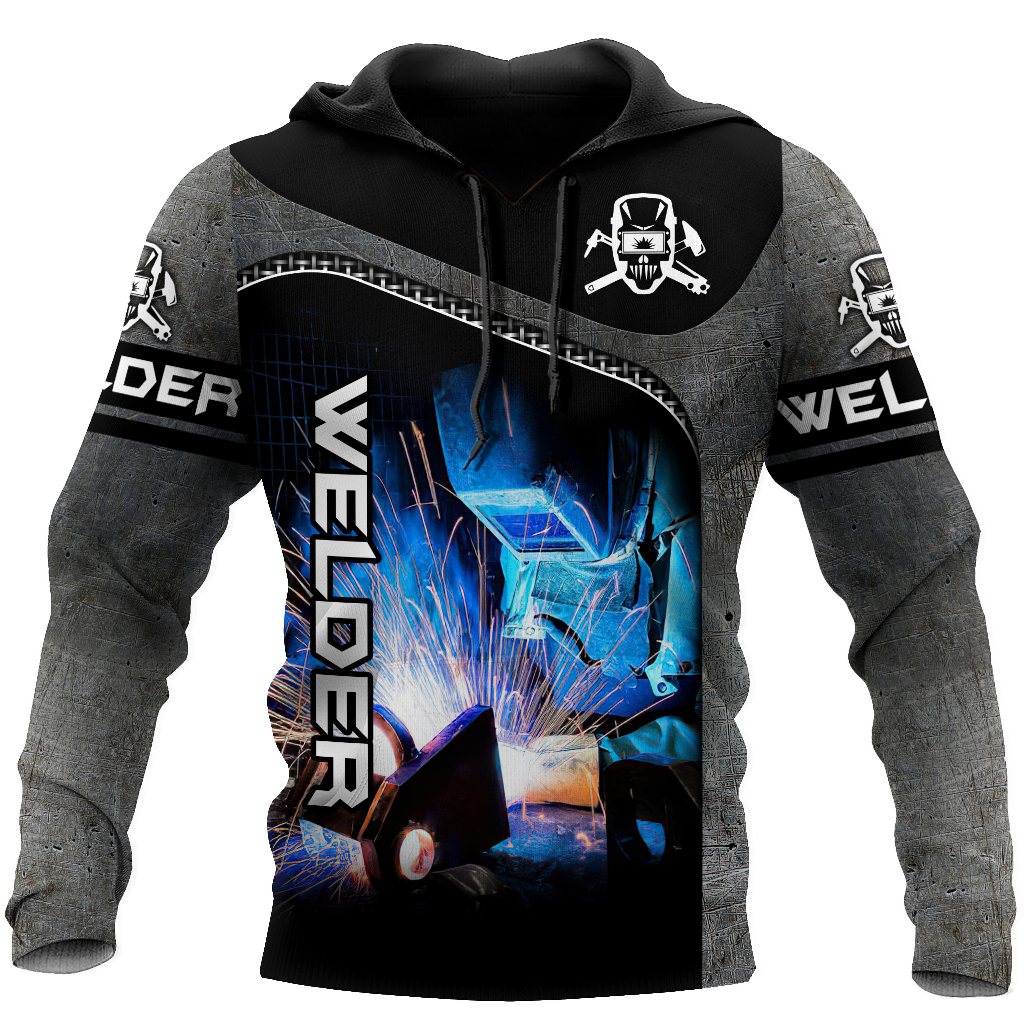 Premium Welder 3D Hoodie