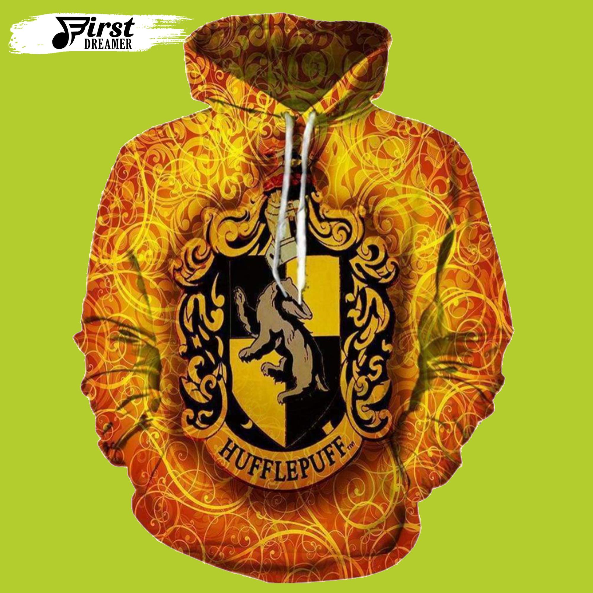 Pullover Yellow Hufflepuff Harry Potter