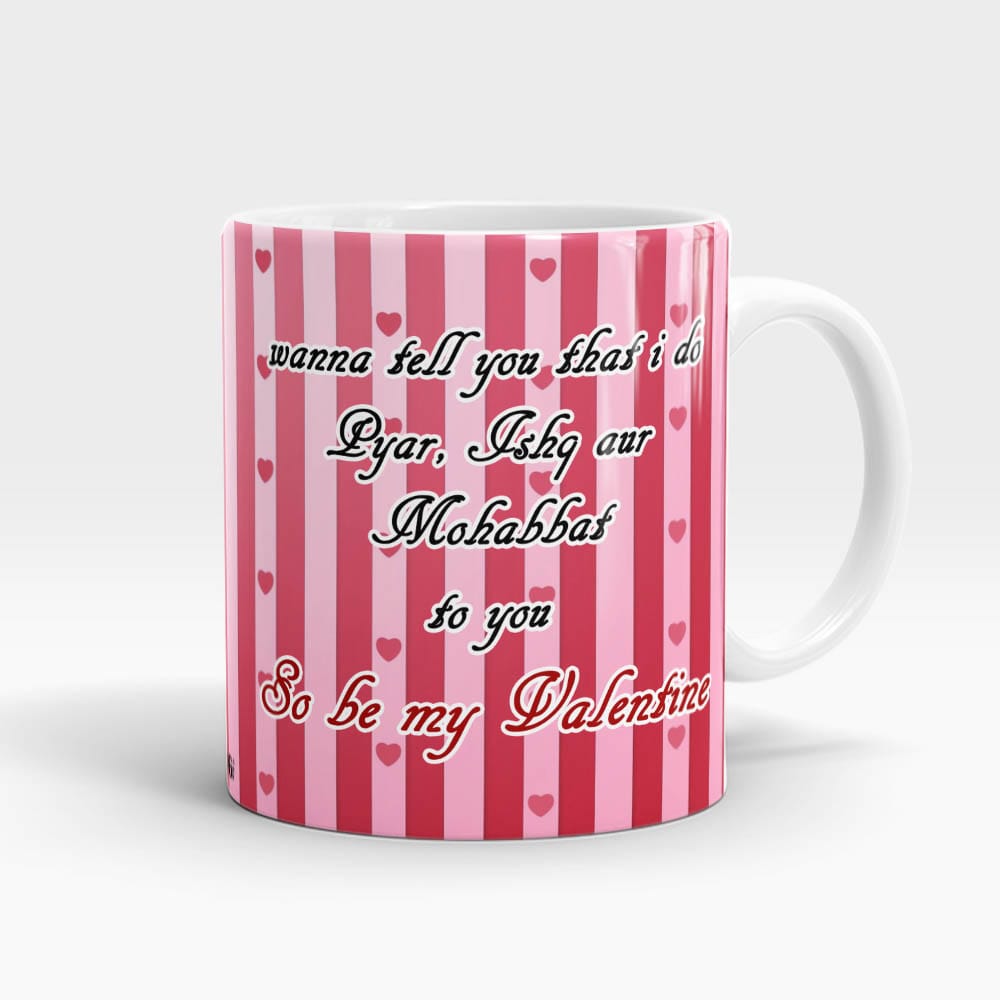 Pyar Ishq Valentine’s Day Mug