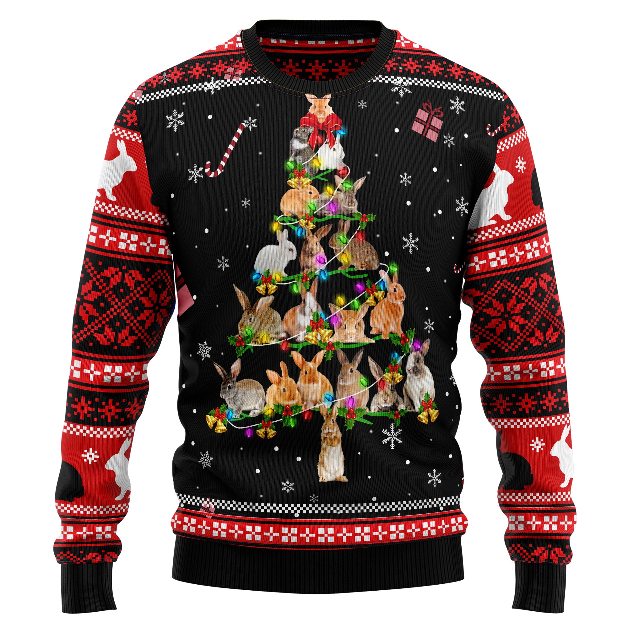 Rabbit Pine Christmas T229 All Over Print Ugly Christmas Sweater- Best Christmas Gifts 2023