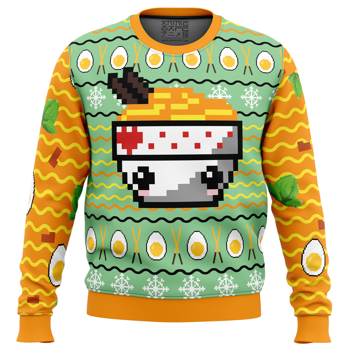 Ramen Ugly Christmas Sweater- Best Christmas Gifts 2023