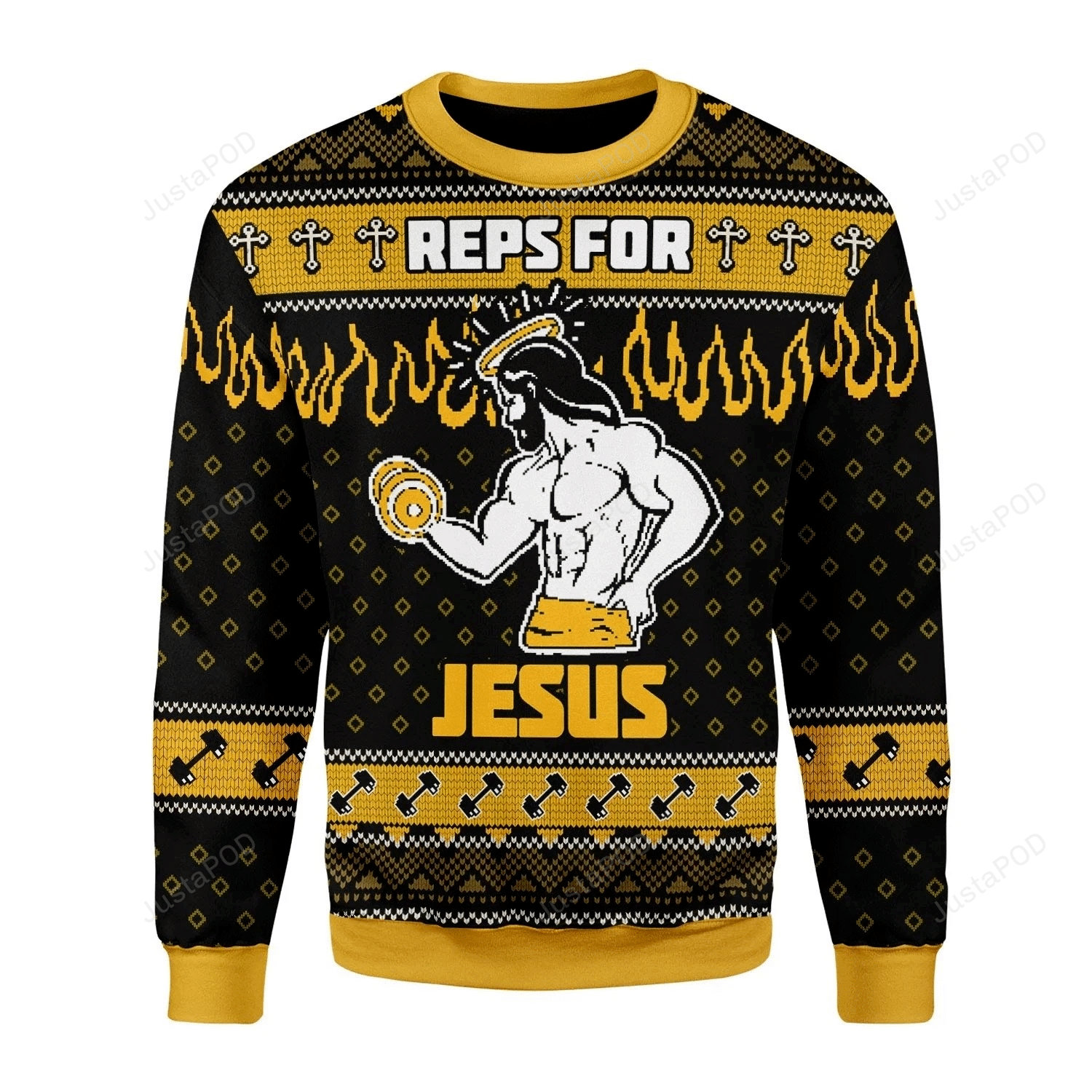 Reps For Jesus Ugly Christmas Sweater- Best Christmas Gifts 2023