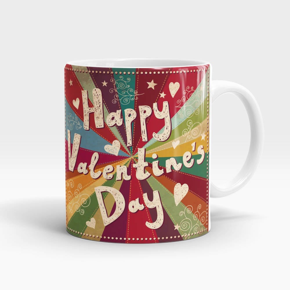 Retro Valentine’s Day Mug