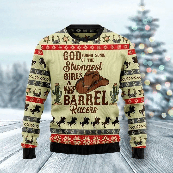 Rodeo Girl Ugly Christmas Sweater – Best Christmas Gifts 2023