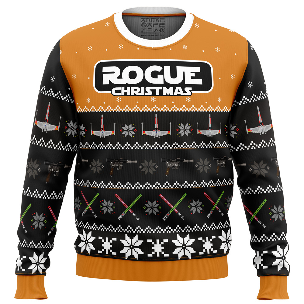 Rogue Christmas Star Wars Ugly Christmas Sweater- Best Christmas Gifts 2023