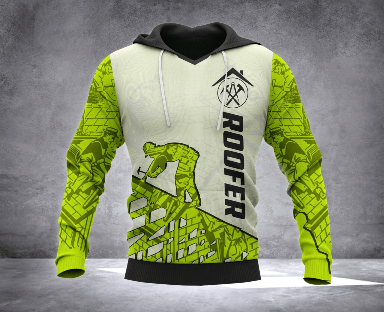 ROOFER CAMO Unisex 3D Hoodie