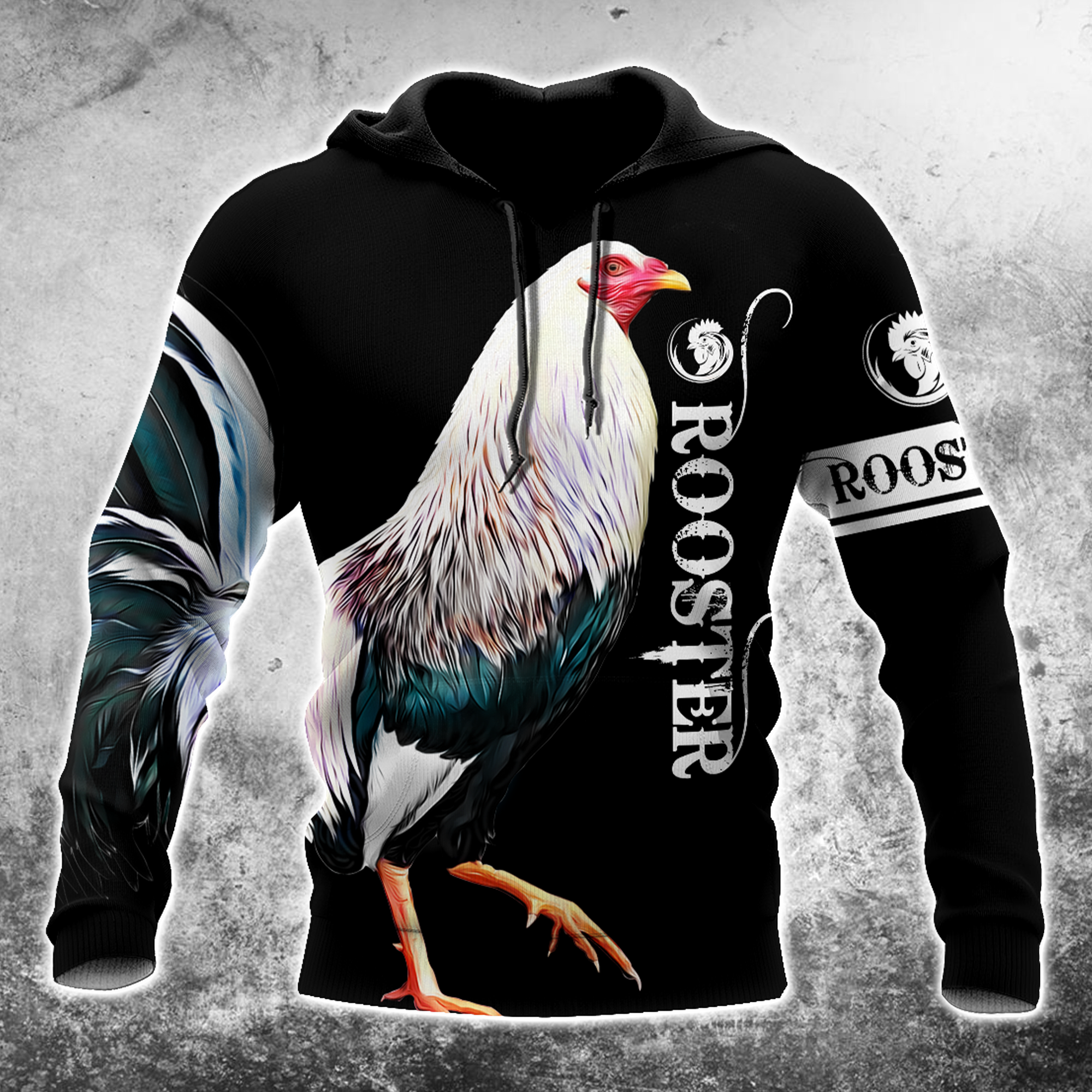 Rooster 3D Hoodie