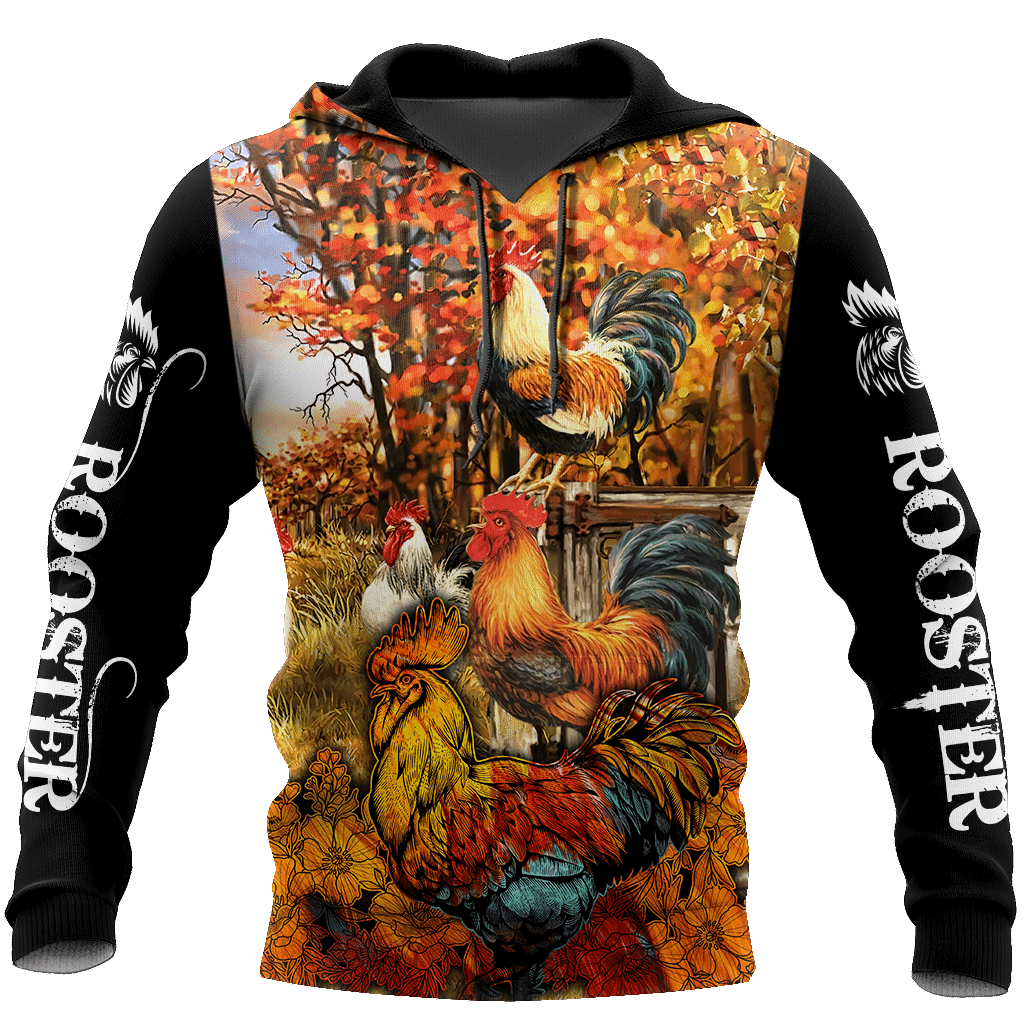 Rooster 3D Hoodie