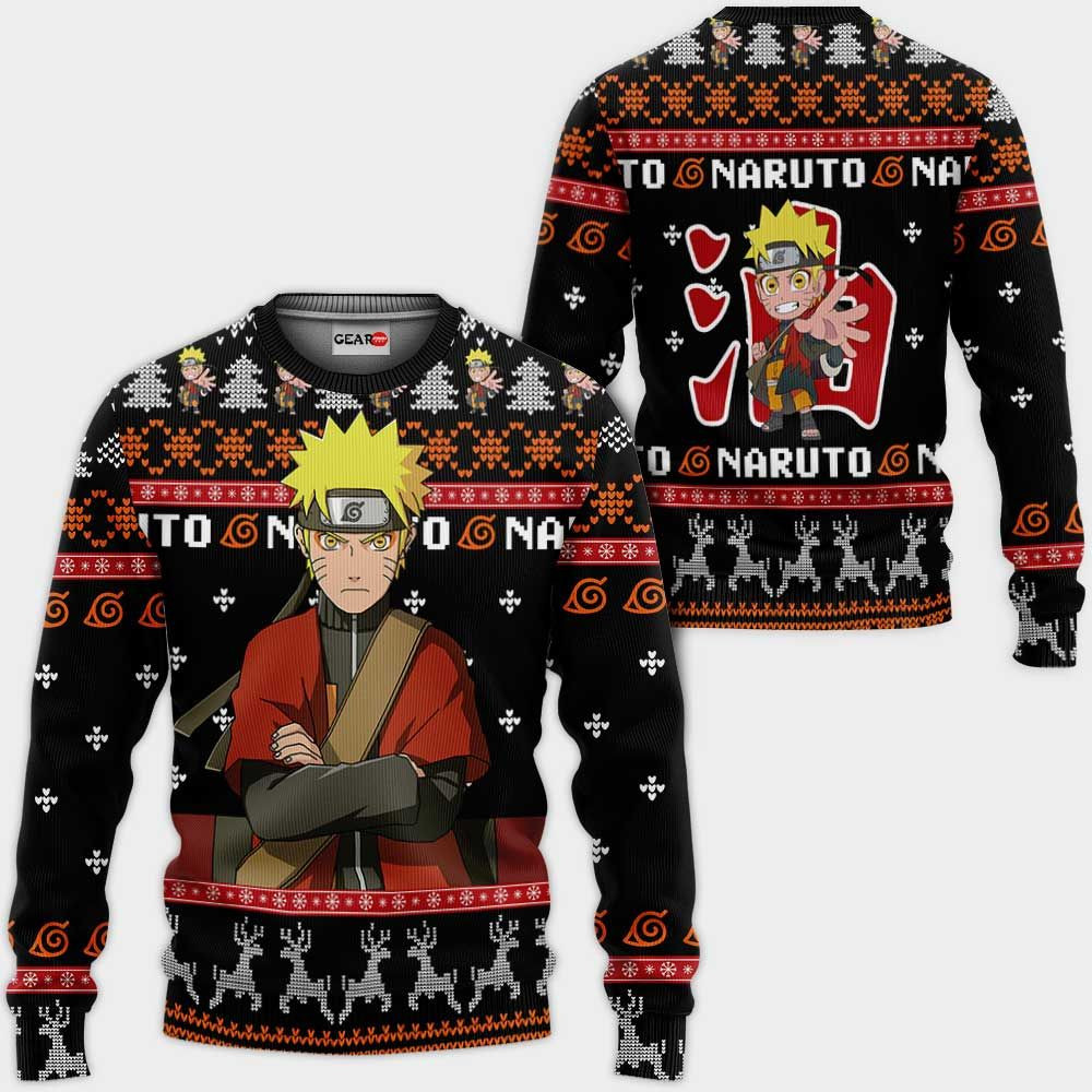 Sage Ugly Christmas Naruto Anime Xmas- Best Christmas Gifts 2023