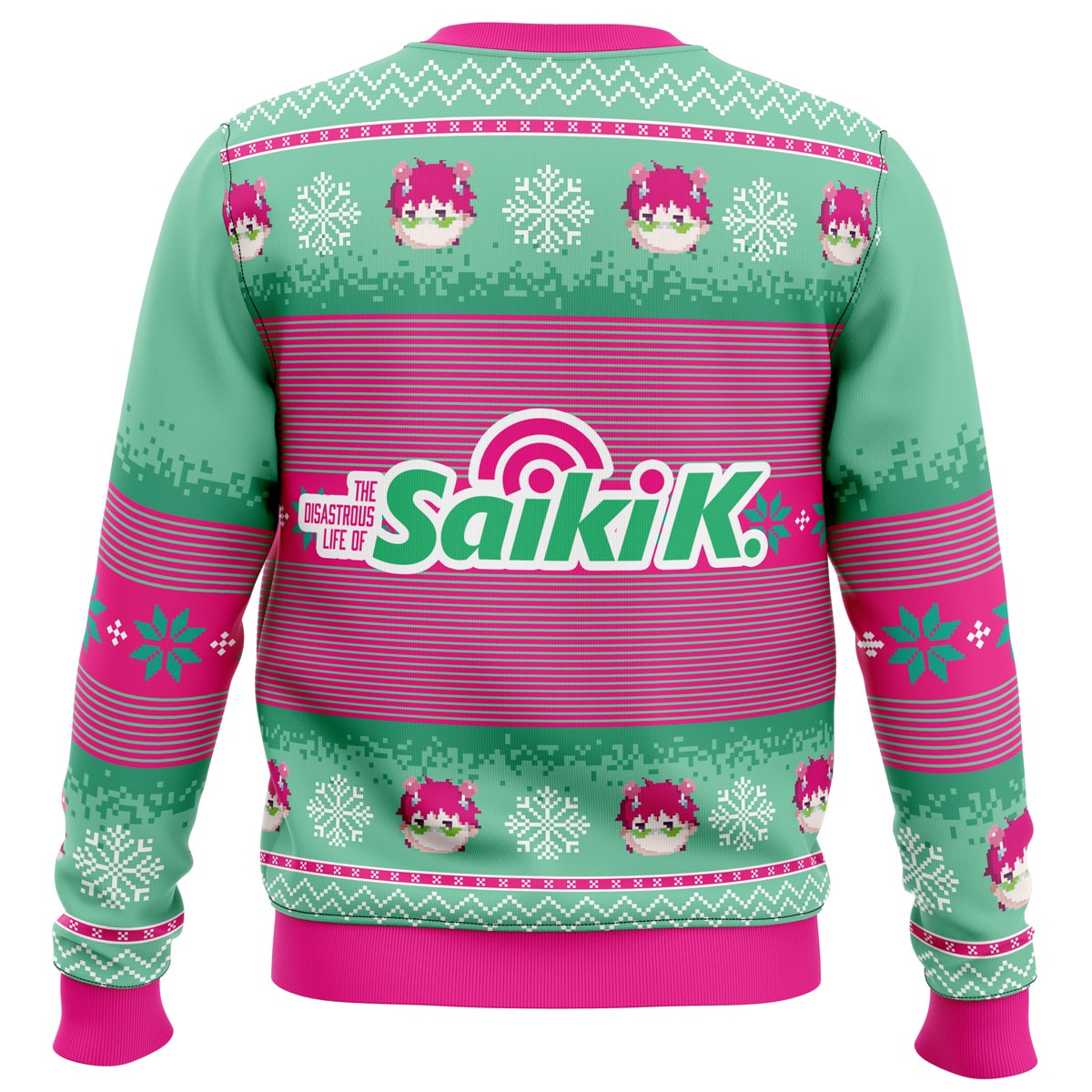 Saiki K The Disastrous Life of Saiki K Ugly Christmas Sweater- Best Christmas Gifts 2023