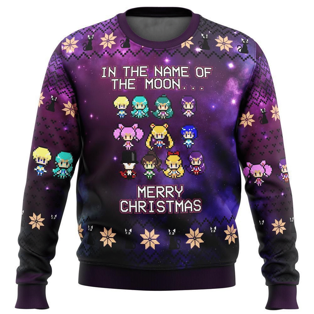 Sailor Moon Anime 2 Ugly Sweater Gifts- Best Christmas Gifts 2023