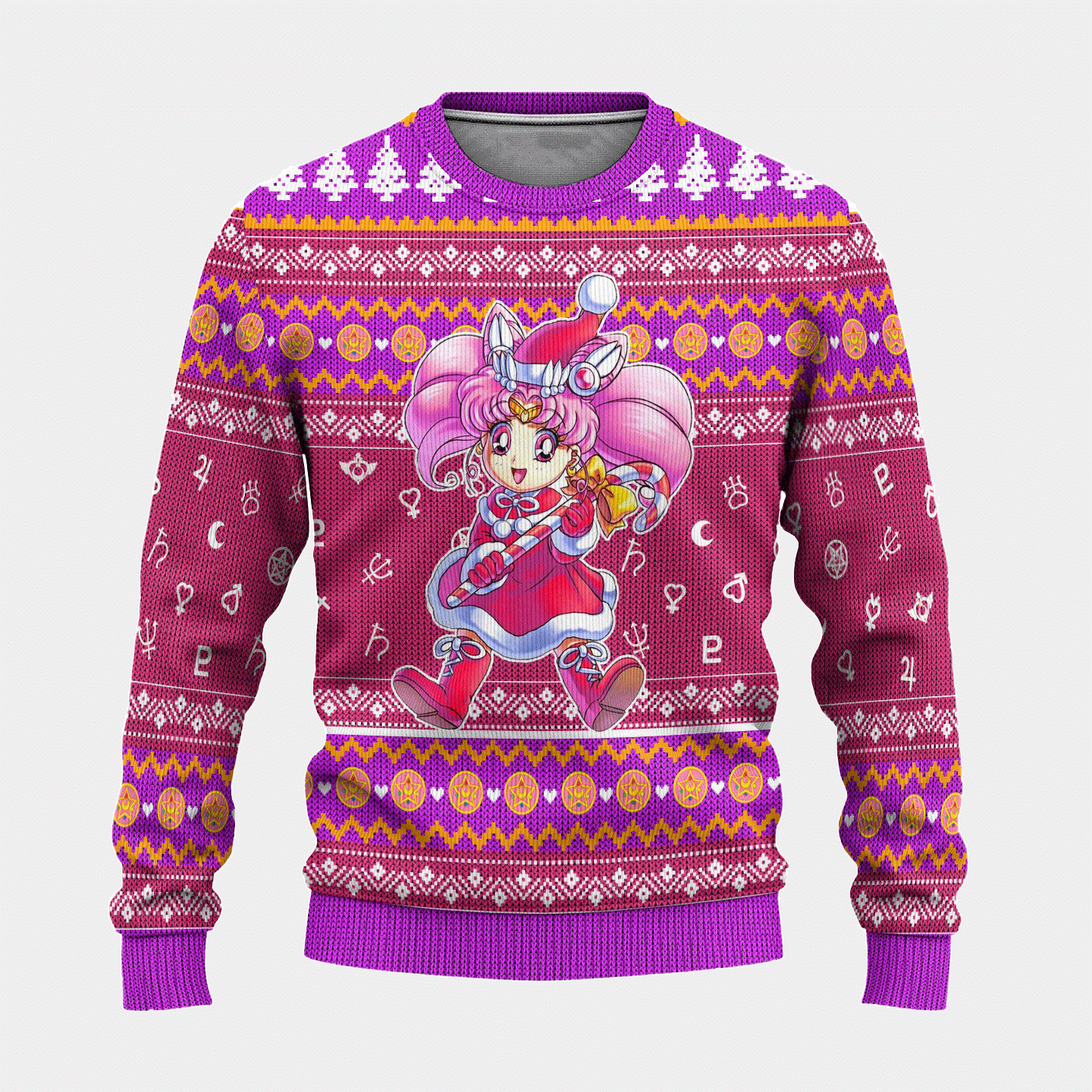 Sailor Moon Anime Chibiusa Tsukino 11 Ugly Sweater Gifts- Best Christmas Gifts 2023