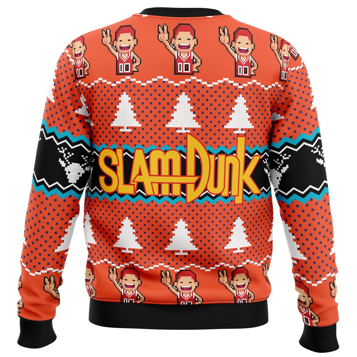 Sakuragi Hanamichi Slam Dunk Ugly Christmas Sweater- Best Christmas Gifts 2023