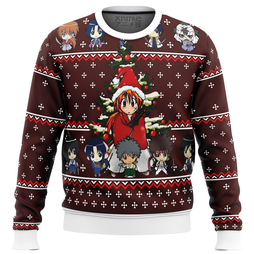 Samurai X Ugly Christmas Sweater- Best Christmas Gifts 2023