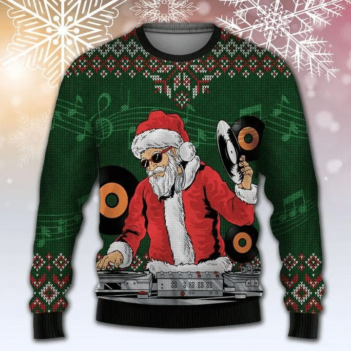 Santa Claus Dj Ugly Christmas Sweater – Best Christmas Gifts 2023