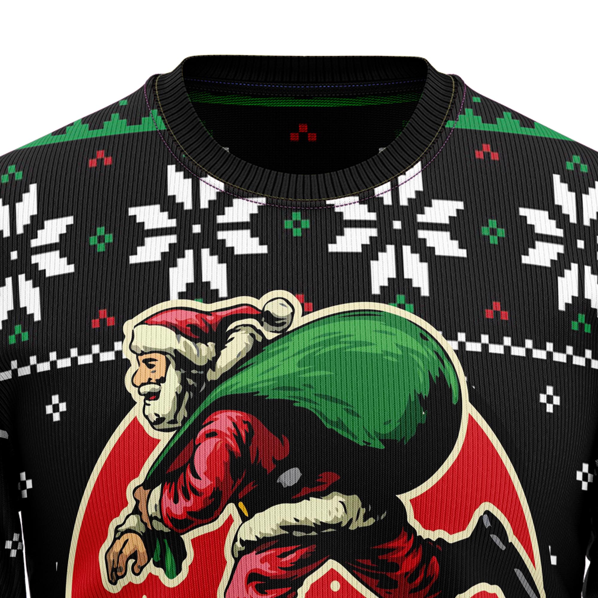 Santa Claus Skateboard HT92816 Ugly Christmas Sweater- Best Christmas Gifts 2023