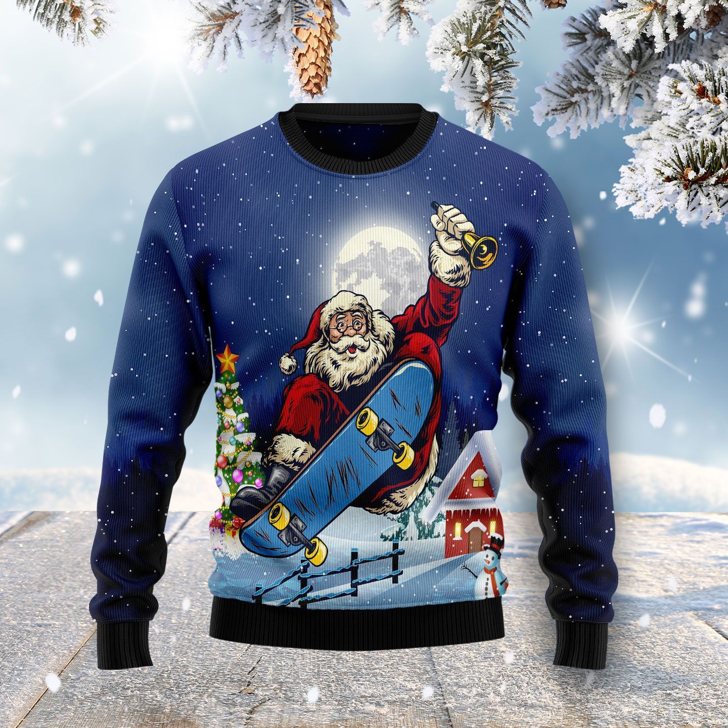 Santa Claus Ugly Christmas Sweater- Best Christmas Gifts 2023