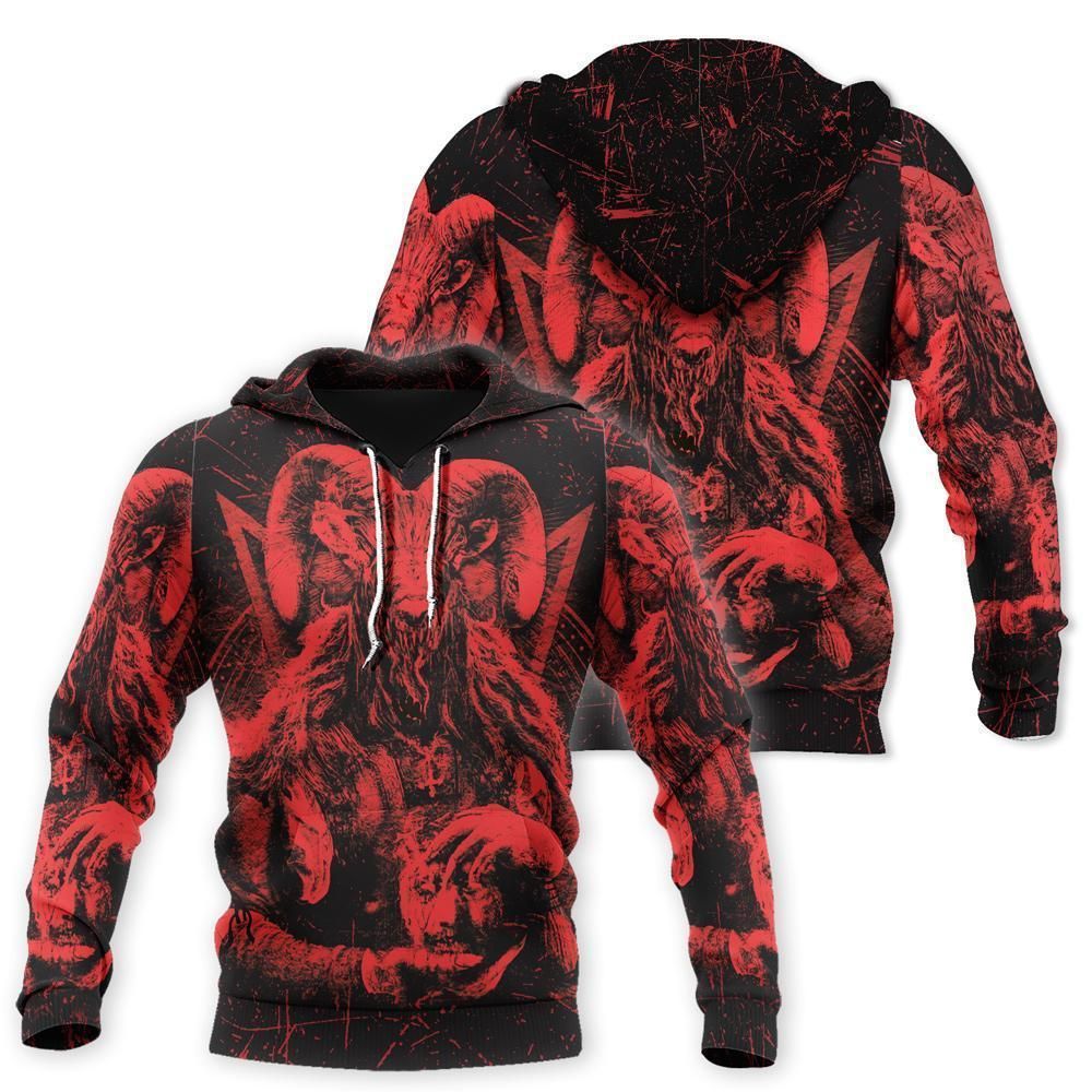 Satanic Rock 3D Hoodie