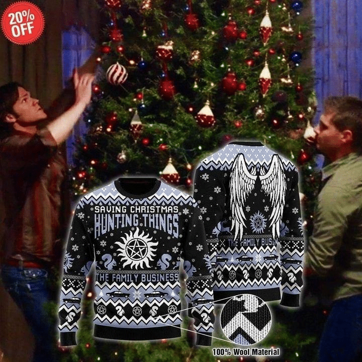 Saving Hunting Things  Ugly Christmas Sweater – Best Christmas Gifts 2023