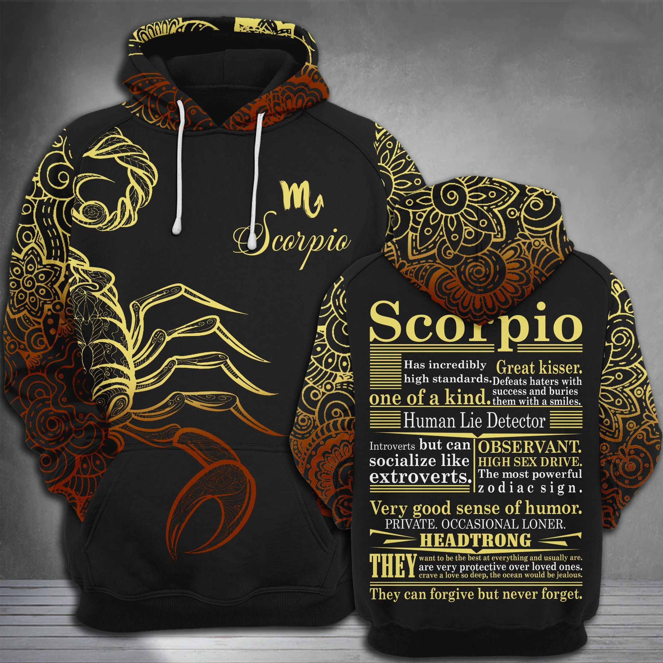 Scorpio 3D Hoodie