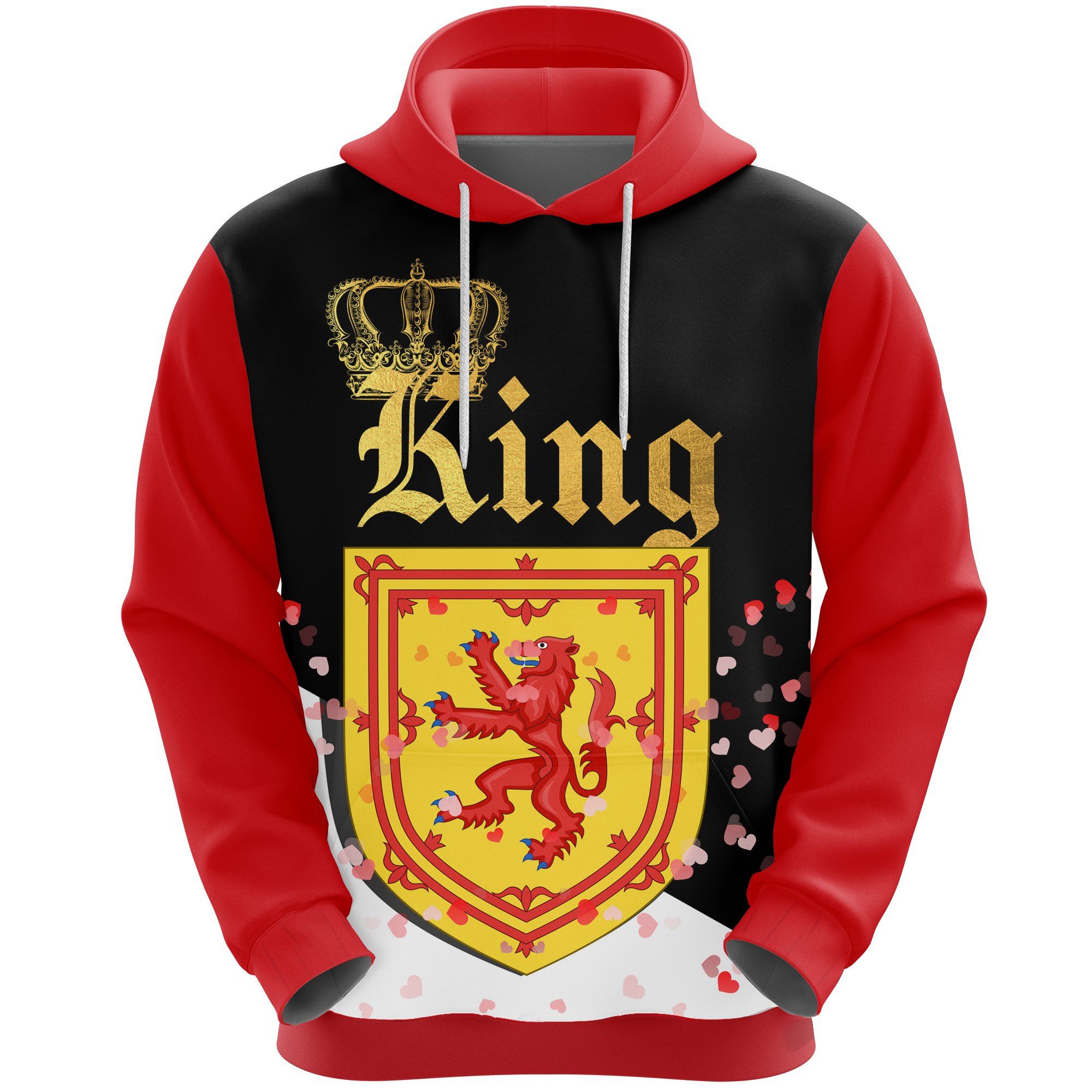 Scotland King Valentine Hoodie