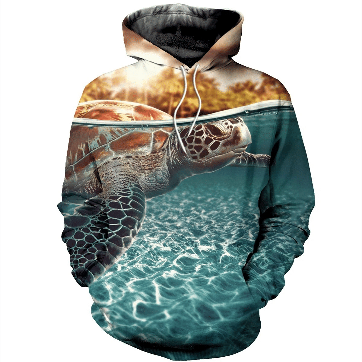 Sea Turtle 3D Hoodie