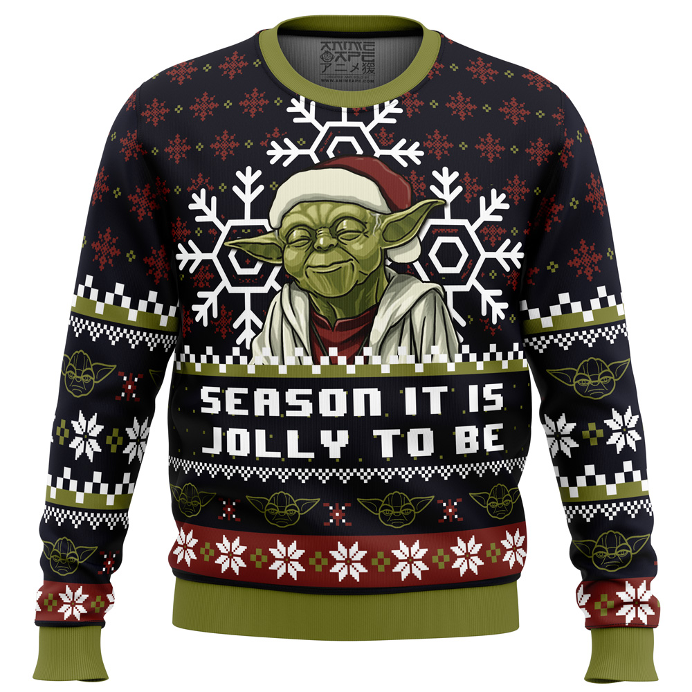 Season Jolly Star Wars Ugly Christmas Sweater- Best Christmas Gifts 2023