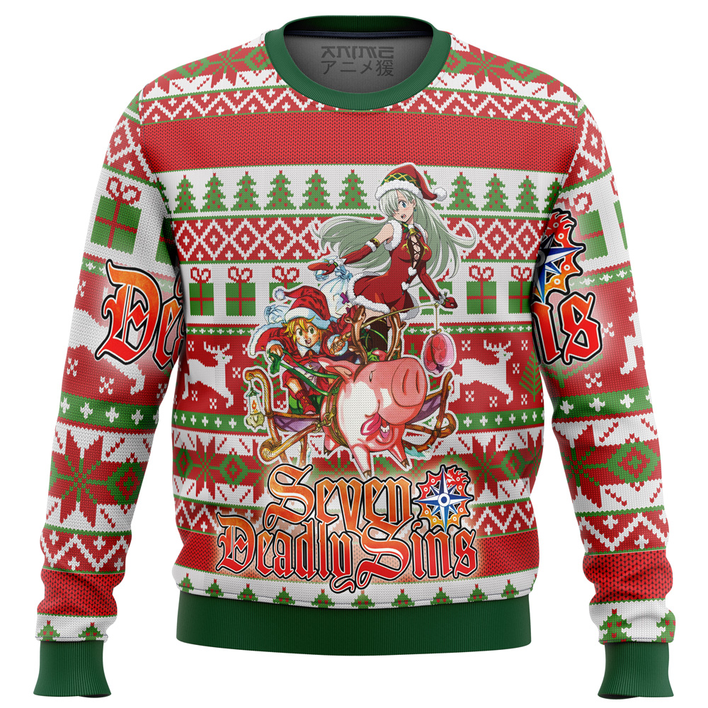 Seven Deadly Sins Alt Ugly Christmas Sweater- Best Christmas Gifts 2023