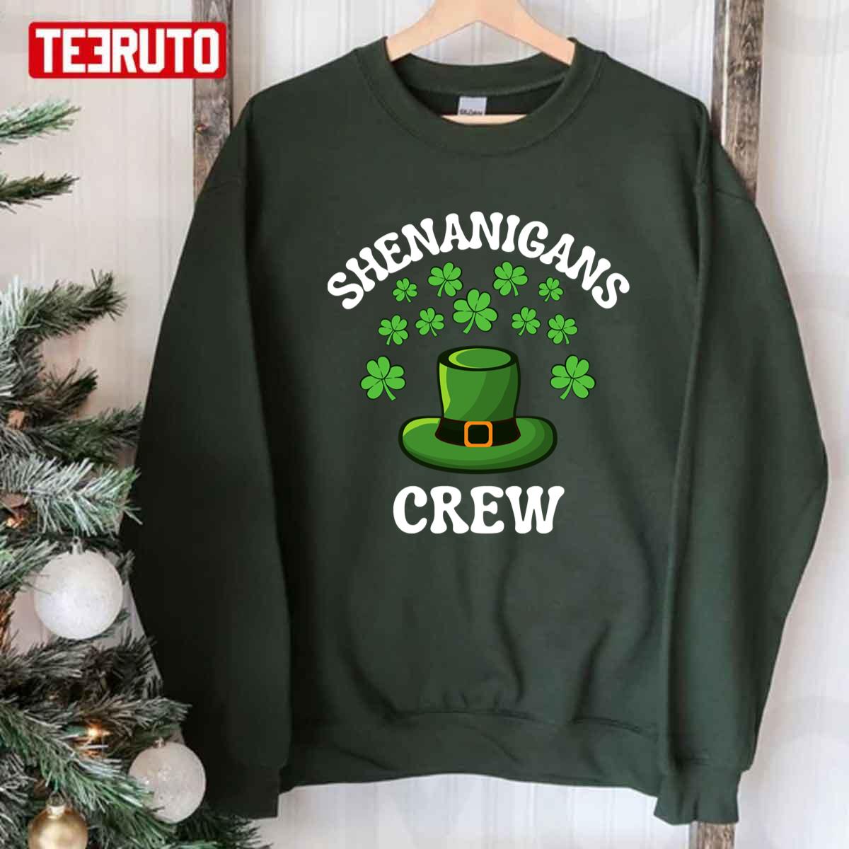 Shamrock Shenanigans Crew Squad Unisex T-Shirt