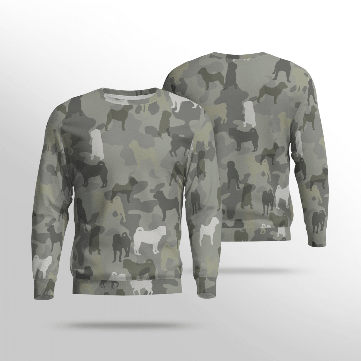 Shar Pei Camouflage Sweatshirt – Best Christmas Gifts 2023