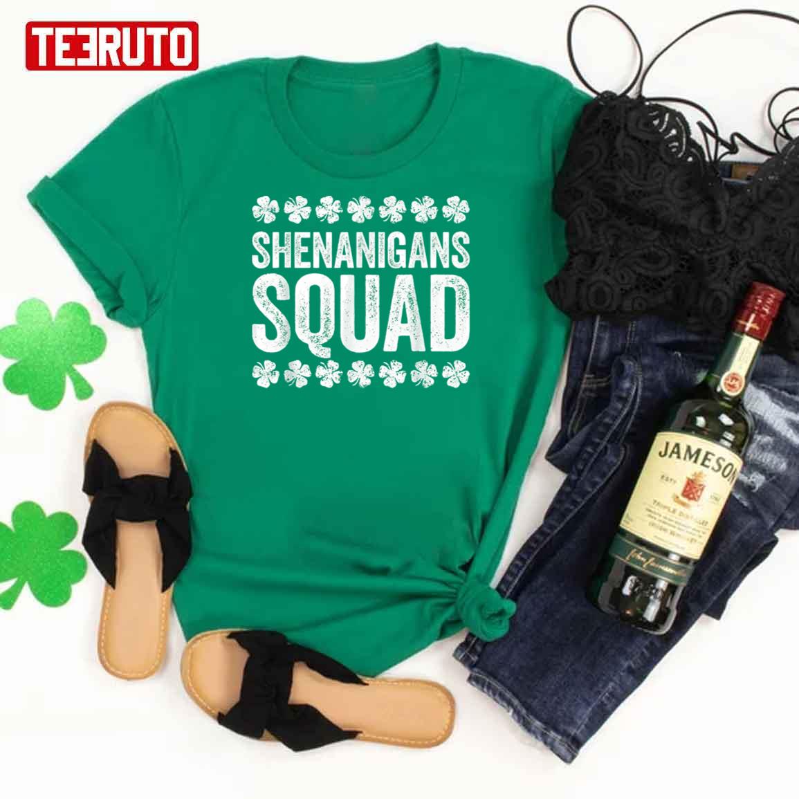 Shenanigans Squad St Patrick Unisex T-Shirt