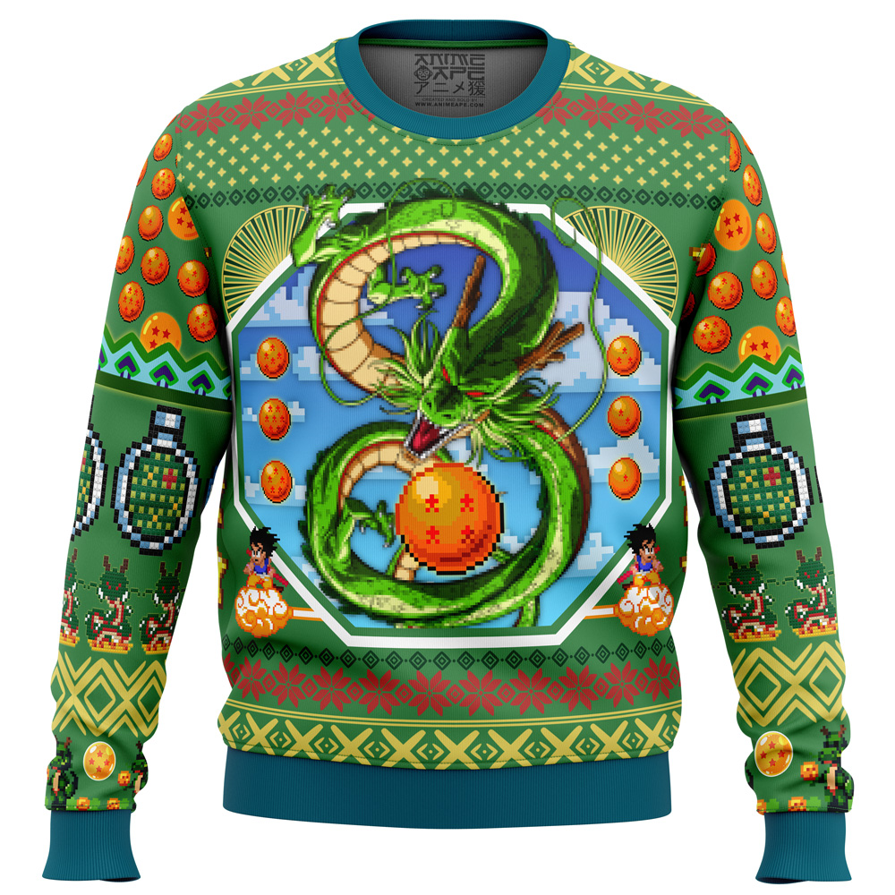 Shenron Dragon Ball Ugly Christmas Sweater- Best Christmas Gifts 2023