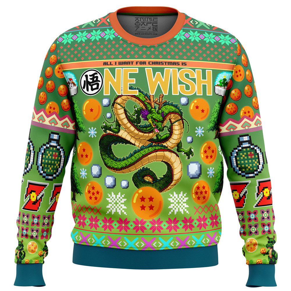 Shenron Dragon Ball Z Ugly Christmas Sweater- Best Christmas Gifts 2023